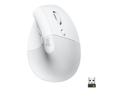 Logitech Lift Vertical Ergonomic Mouse Off-White