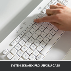 Logitech MK650 Combo For Business - Off-White, CZ/SK
