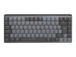 Logitech MX Mechanical Mini, US, Lineární spínače, černá/grafitová
