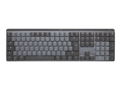 Logitech MX Mechanical, US, Hmatové tiché spínače, černá/grafitová
