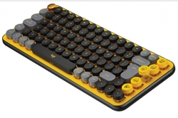 Logitech Pop klávesnice, černo-zlatá