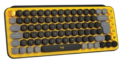 Logitech Pop klávesnice, černo-zlatá