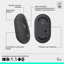 Logitech POP Mouse, Graphite