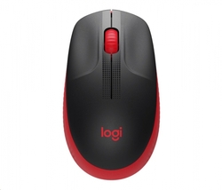 Logitech Wireless M190 černo-červená