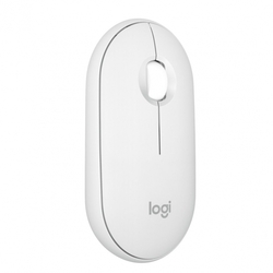 Logitech Wireless Pebble mouse 2, M350s, bílá