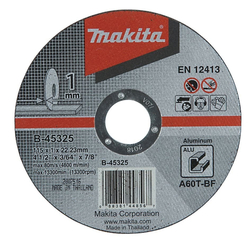 Makita B-45331 řezný kotouč 125x1x22 hliník