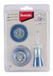 Makita D-70758 sada nylonových kartáčů pro jemné broušení 3 ks
