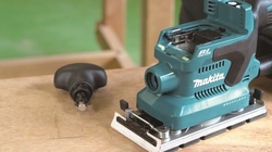 Makita DBO381ZU Aku vibrační bruska 93x185mm s AWS Li-ion LXT 18V,bez aku Z