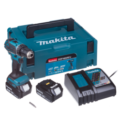 Makita DDF485RFJ Aku bezuhlíkový šroubovák Li-ion LXT 18V/3,0 Ah,Makpac