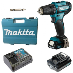 Makita DF333DSAE Aku vrtací šroubovák Li-ion 12V/2,0Ah CXT, 2x aku, kufr