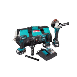 Makita DLX3078TX1 Aku sada DGA504+DHR241+DDF482 Li-ion LXT 18V/5,0Ah
