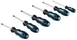 Makita E-10528 sada šroubováků 6ks (4 ks SL+2 ks PH+2 ks PZ)