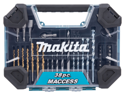 Makita E-22573 sada vrtáků a příslušenství 38 ks v plastovém kufru