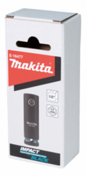 MAKITA klíč nástrčný prodloužený 1/2", čtyřhran, IMPACT BLACK, 17mm