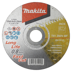 MAKITA kotouč řezný nerez 125x0.8x22.23mm