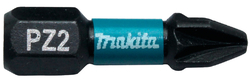 MAKITA torzní bit 1/4" IMPACT BLACK PZ2, 25mm 2 ks