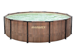 Marimex Bazén Florida 3,66x0,99 m se skimmerem- motiv TEAK (10340285)