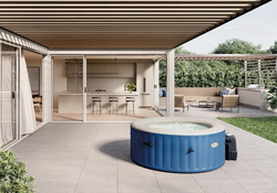Marimex Bazén vířivý nafukovací Pure Spa - Bubble HWS, modrý (11400275)