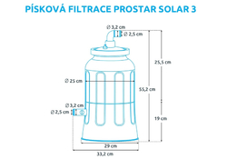 Marimex Filtrace bazénová ProStar Solar 3 (10604350)