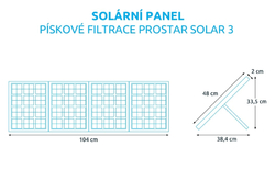 Marimex Filtrace bazénová ProStar Solar 3 (10604350)