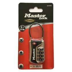 Master Lock Visací kombinační zámek TSA 4697EURDNKL