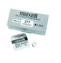 MAXELL Hodinková baterie SR 626SW / 377, LD, blistr 1ks