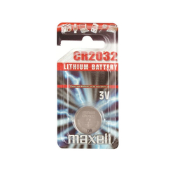 MAXELL lithiová baterie CR2032, blistr 1 ks - k základním deskám, ovladačům, vahám, apod.