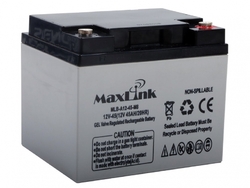 MaxLink olověná baterie AGM 12V 45Ah,konektor M6