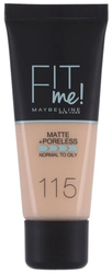 Maybelline Fit Me! Matte + Poreless 30 ml - 115 Ivory