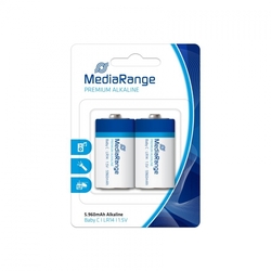 MediaRange Premium Alkalické baterie Baby C 1,5V blister 2ks/balení