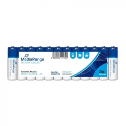 MediaRange Premium Alkalické baterie LR06 (AA, tužková) 1,5V blister 24ks/balení