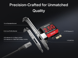MERCUSYS MA310E Síťová karta, PCI express, 2.5 Gbps