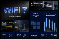 MERCUSYS MR37BE Dual-Band Wi-Fi 7 Router