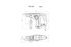 Metabo KHE 3251 Kombinované kladivo (600659000)
