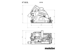 Metabo KT 66 BL + metaBOX 340 (601166500)