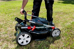Metabo RM 36-18 LTX BL 46 (2x5,2Ah, ASC 145 Duo) Aku sekačka na trávu