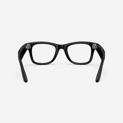 MG Ray-Ban Meta Wayfarer (Standard) - Clear - Shiny Black