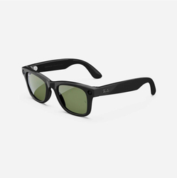 MG Ray-Ban Meta Wayfarer (Standard)  - Shiny Black / Green