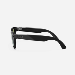 MG Ray-Ban Meta Wayfarer (Standard)  - Shiny Black / Green