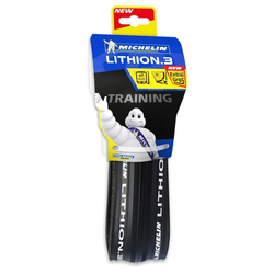 MICHELIN PLÁŠŤ LITHION3 BLACK 700X25C PERFORMANCE LINE KEVLAR TS (162539)