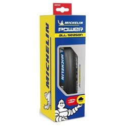 MICHELIN PLÁŠŤ POWER ALL SEASON BLACK V2 700X25C COMPETITION LINE KEVLAR TS (146404)