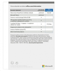 Microsoft Office 2021 pro domácnosti a podnikatele CZ (T5D-03504)