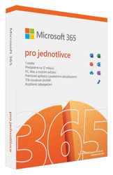 Microsoft Office 365 pro jednotlivce multijazyčný  - předplatné 1 rok