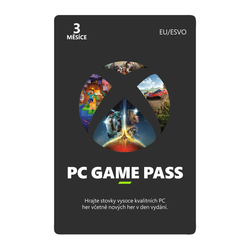 Microsoft Xbox PC Game Pass - 3 měsíce (EU)