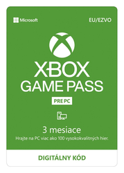 Microsoft Xbox PC Game Pass - 3 měsíce (EU)