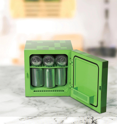 Minecraft mini chladnička Creeper Block, 6,7L