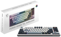 MSI FORGE GK600 TKL WIRELESS Sky