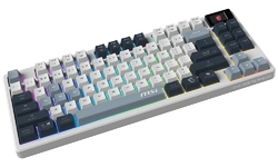 MSI FORGE GK600 TKL WIRELESS Sky, US layout