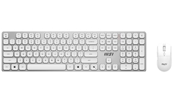 MSI FORGE K210 Wireless Combo White