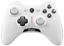 MSI Gamepad Force GC30 V2 Bílý / bezdrátový / OTG / vibrace